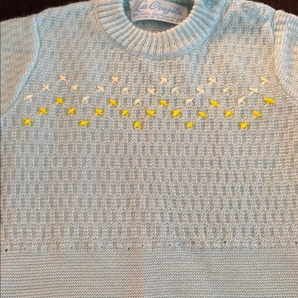 Vintage La Ovejita Knit Onesie Romper - Picture 6 of 6